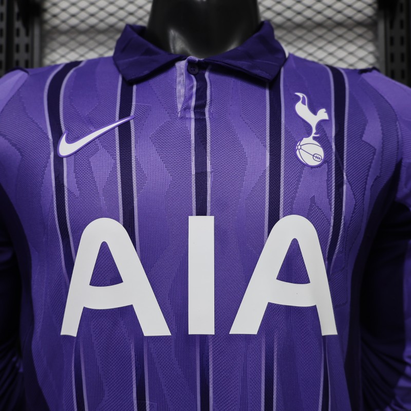 Player Version 26/27 Tottenham Hotspur FC Third Purple Long Sleeve Jersey