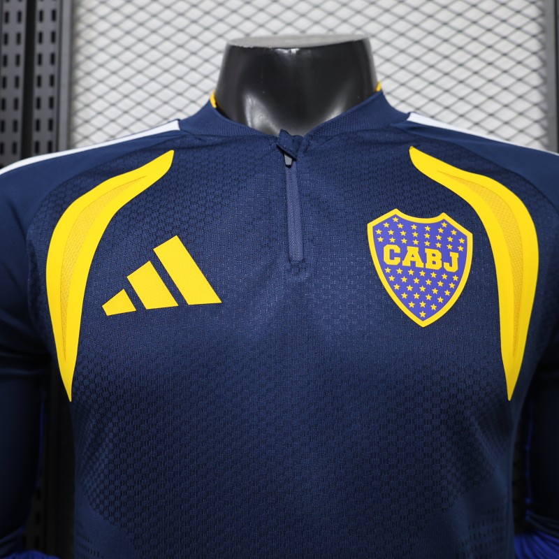 Player Version 26/27 Boca Juniors Blue Long Sleeve Jersey