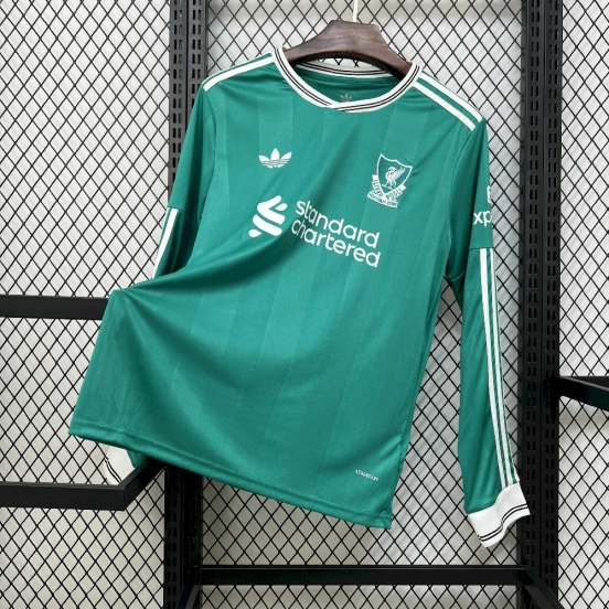 2025/26 Mens Liverpool Third Long Sleeve Jersey