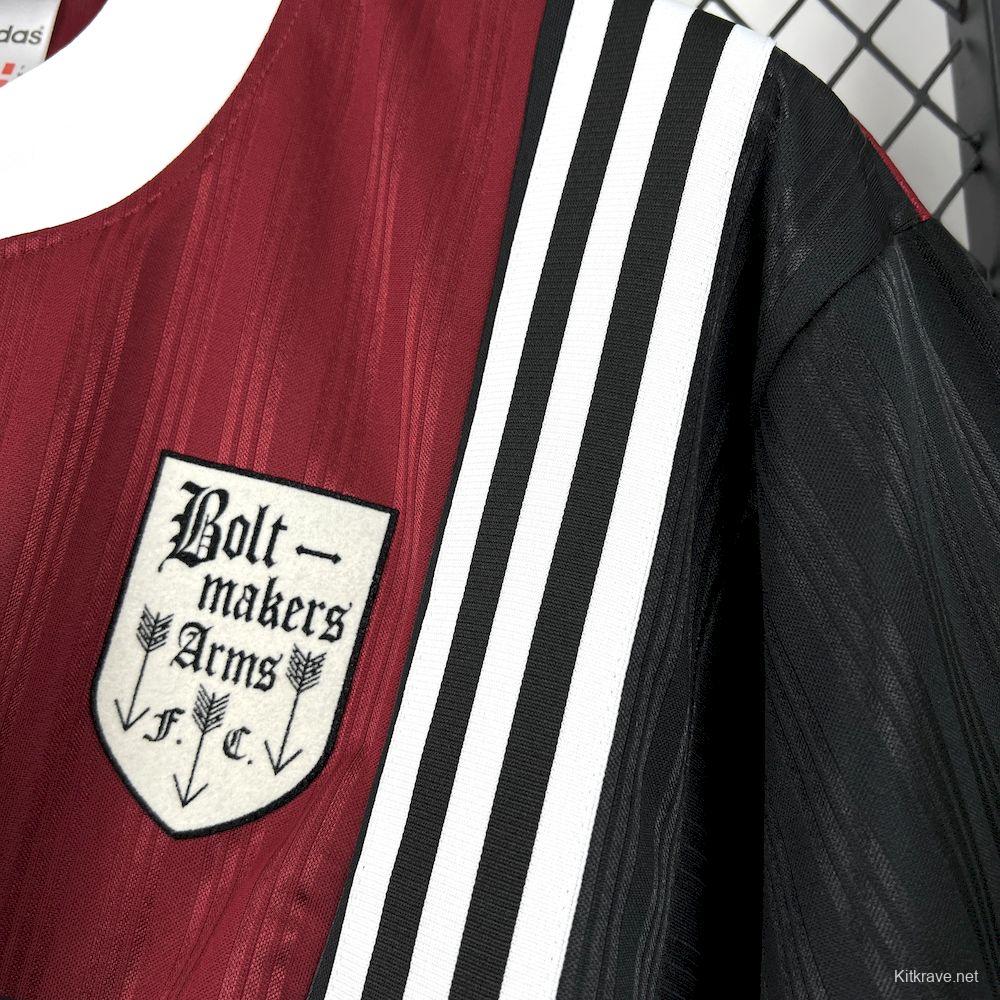 1996 Retro  Mens Oasis X Bolt Makers Arms Concept Jersey