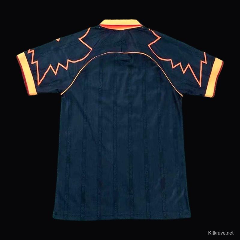 Retro 99/00 AS Roma Away Black Jersey