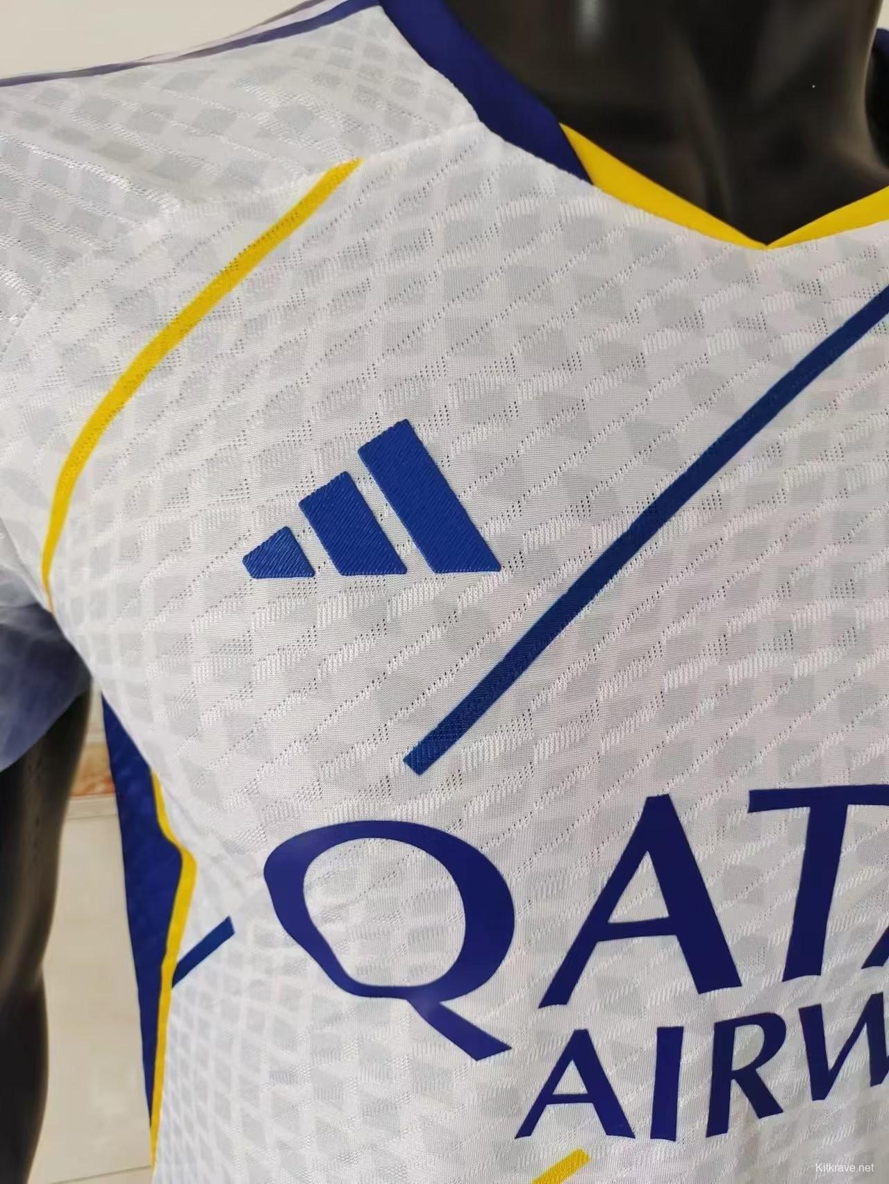 Player Version 23-24 Boca Juniors White Jersey