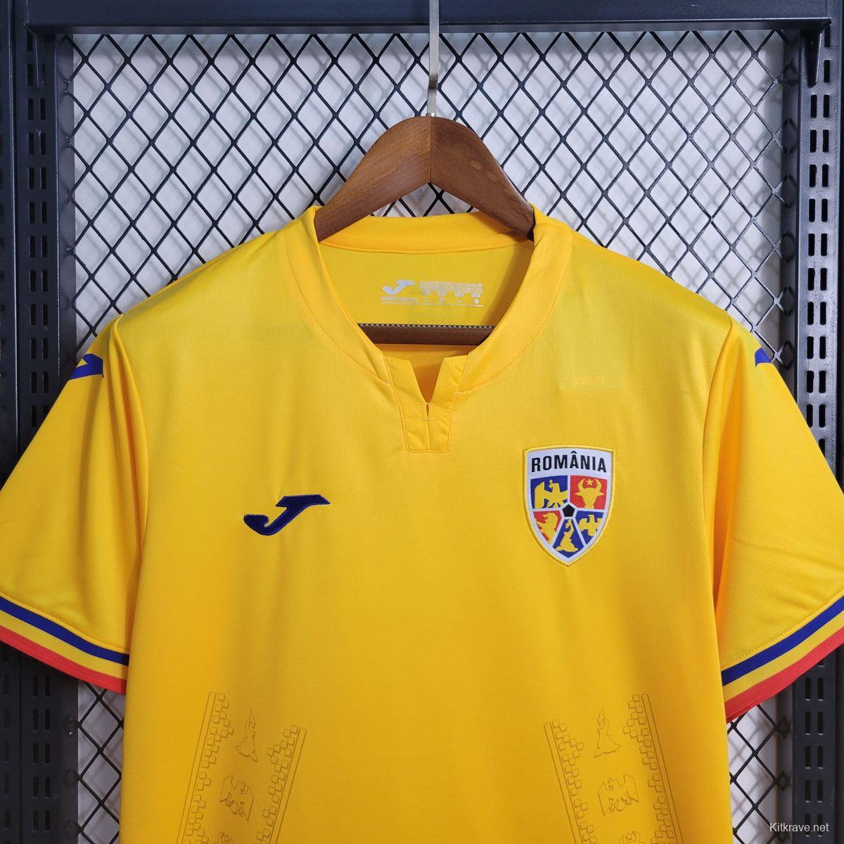 2023 Romania Home Jersey