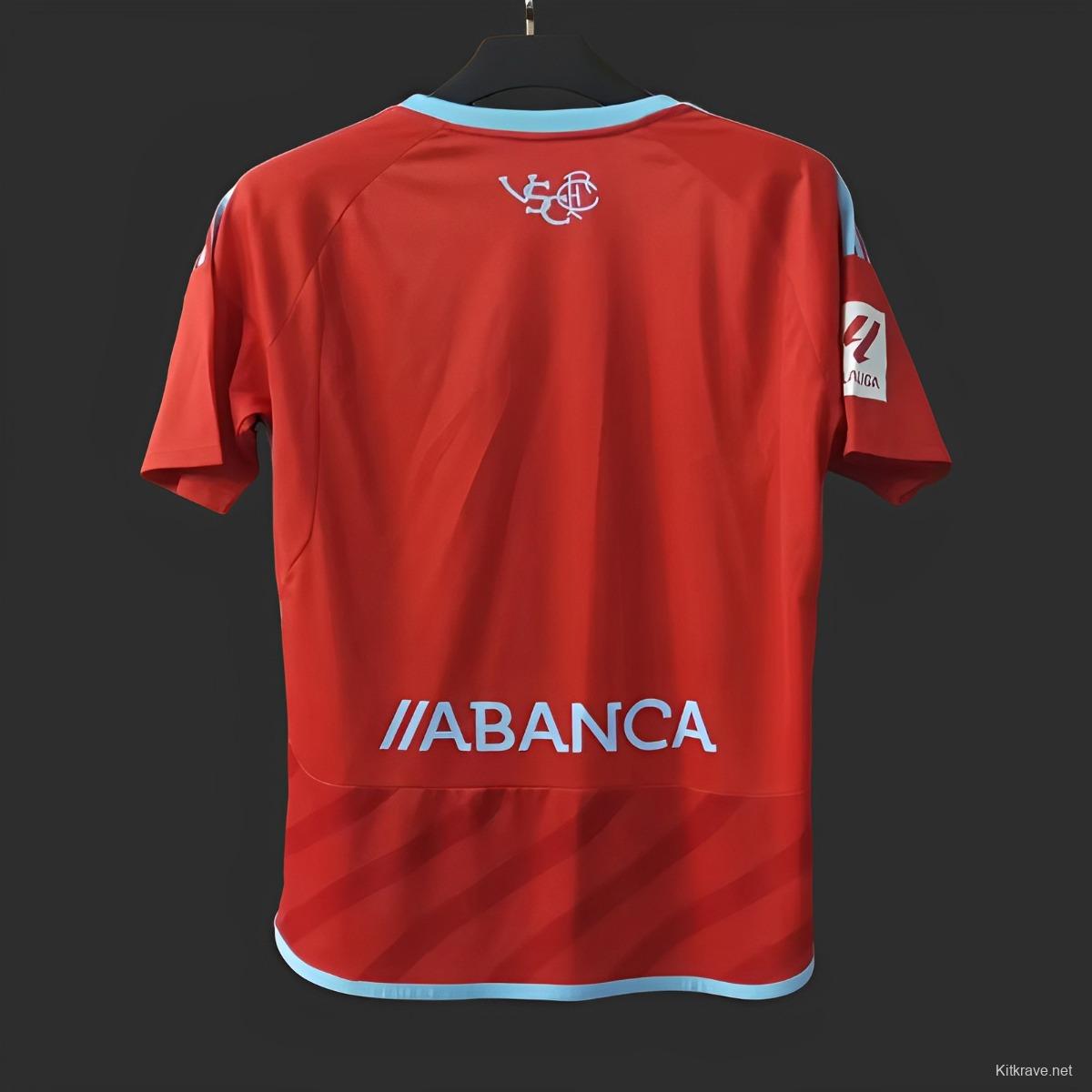 23/24 Celta de Vigo Away Red Jersey