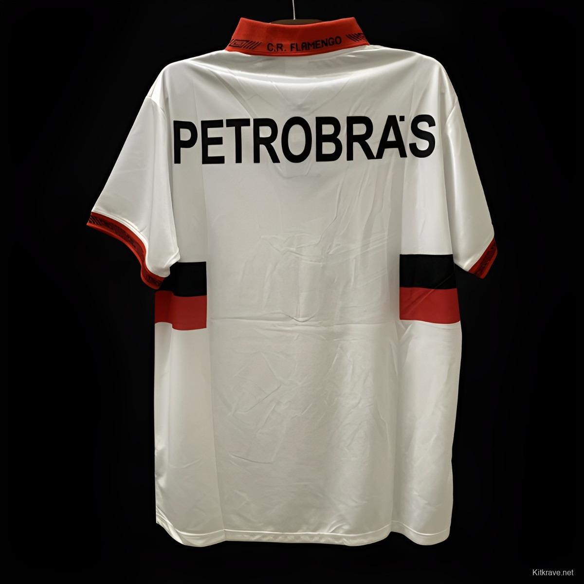 Retro 93/94 Flamengo Away White Jersey