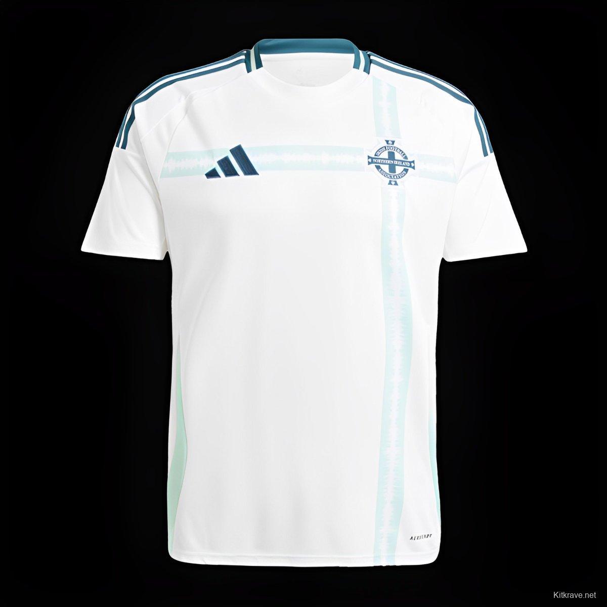 2024 Northern Ireland Away White Jersey