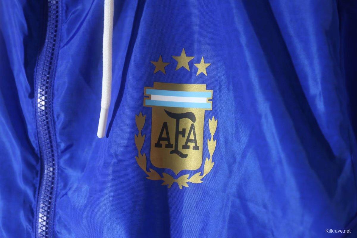 2024 Argentina Blue Windbreaker