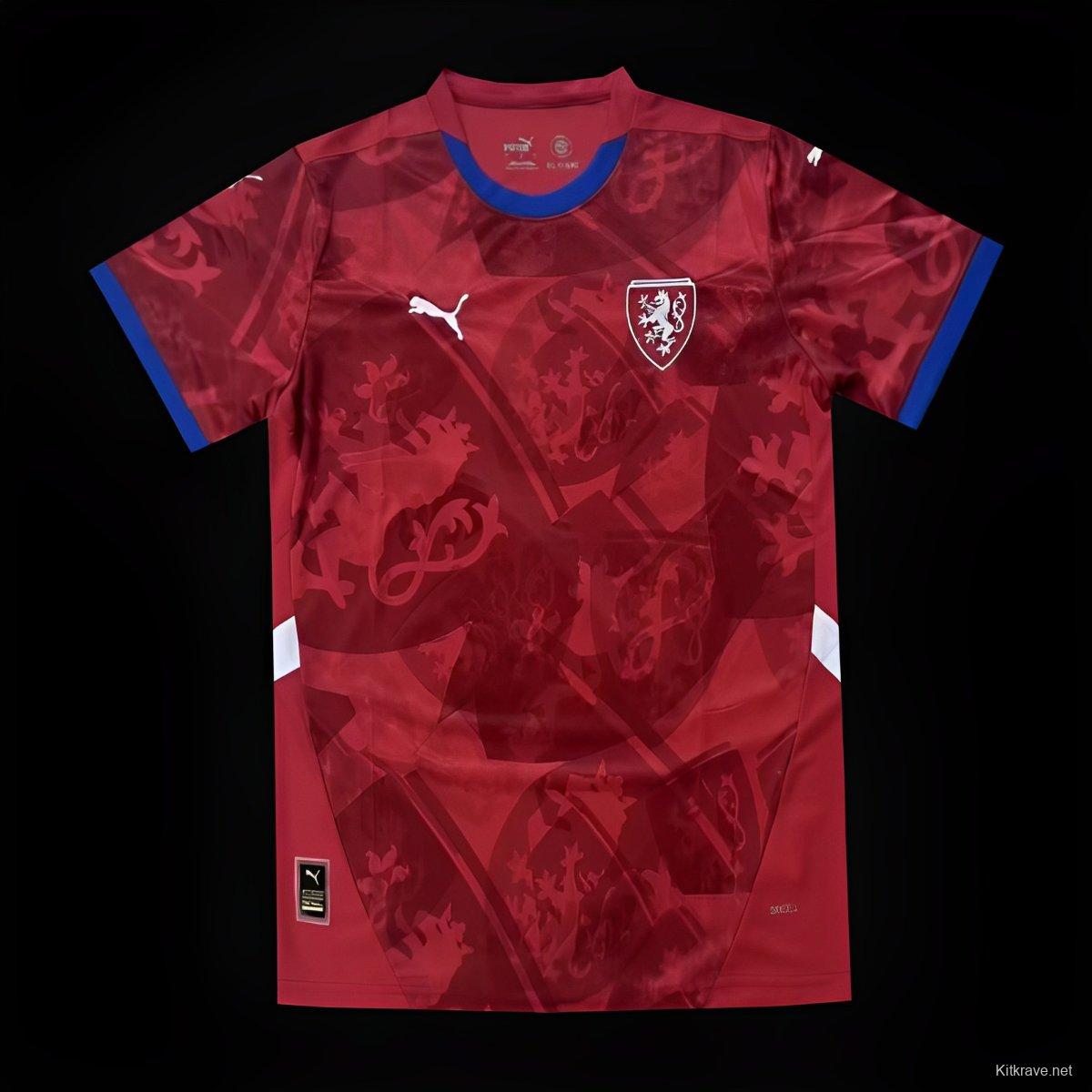 2024 Czech Republic Home Jersey