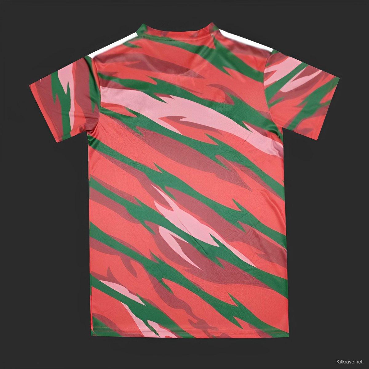 2024 Wales Orange Stripe Pre-Match Jersey