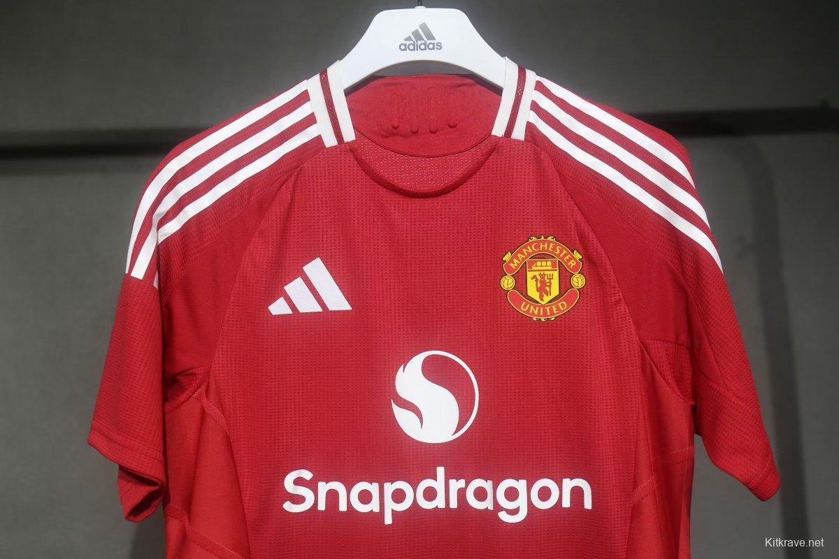 Player Version 24/25 Manchester United Home Jersey