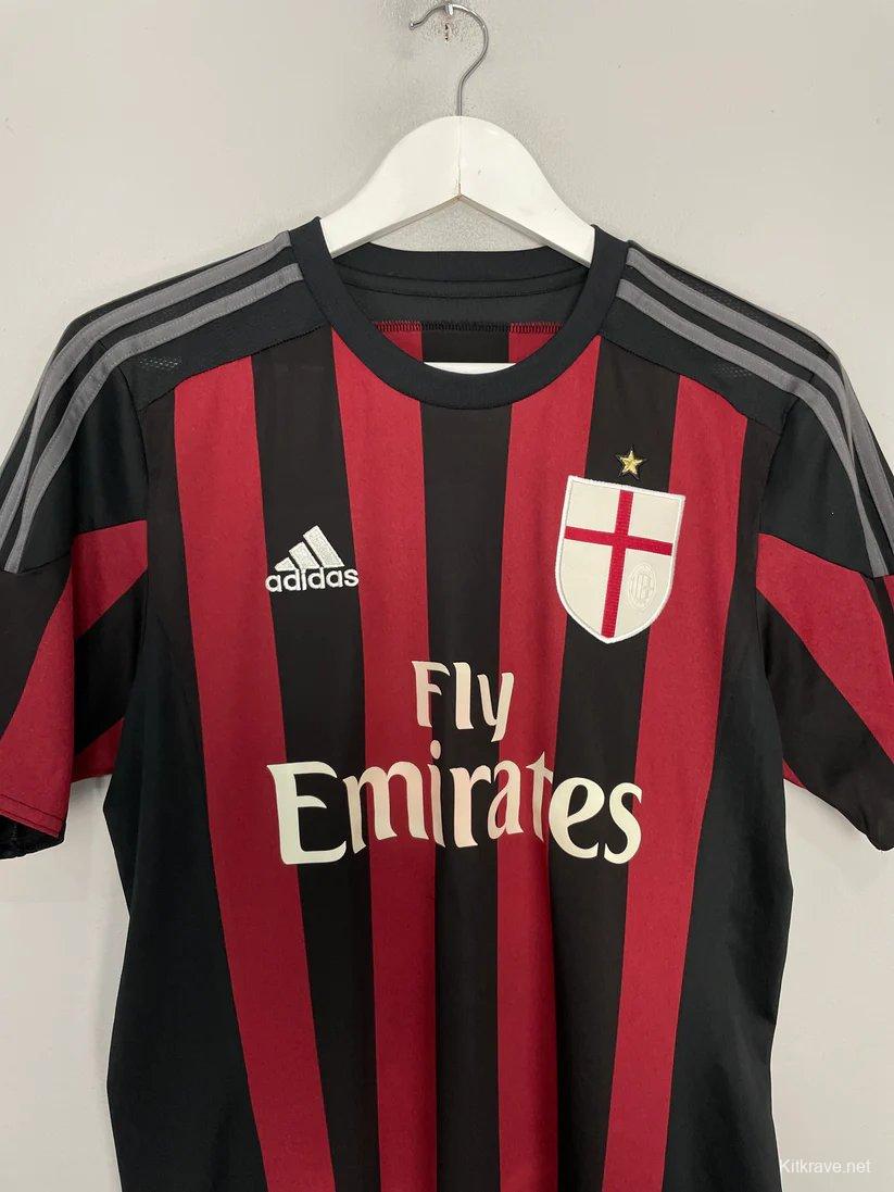 Retro 15/16 AC Milan Home Jersey