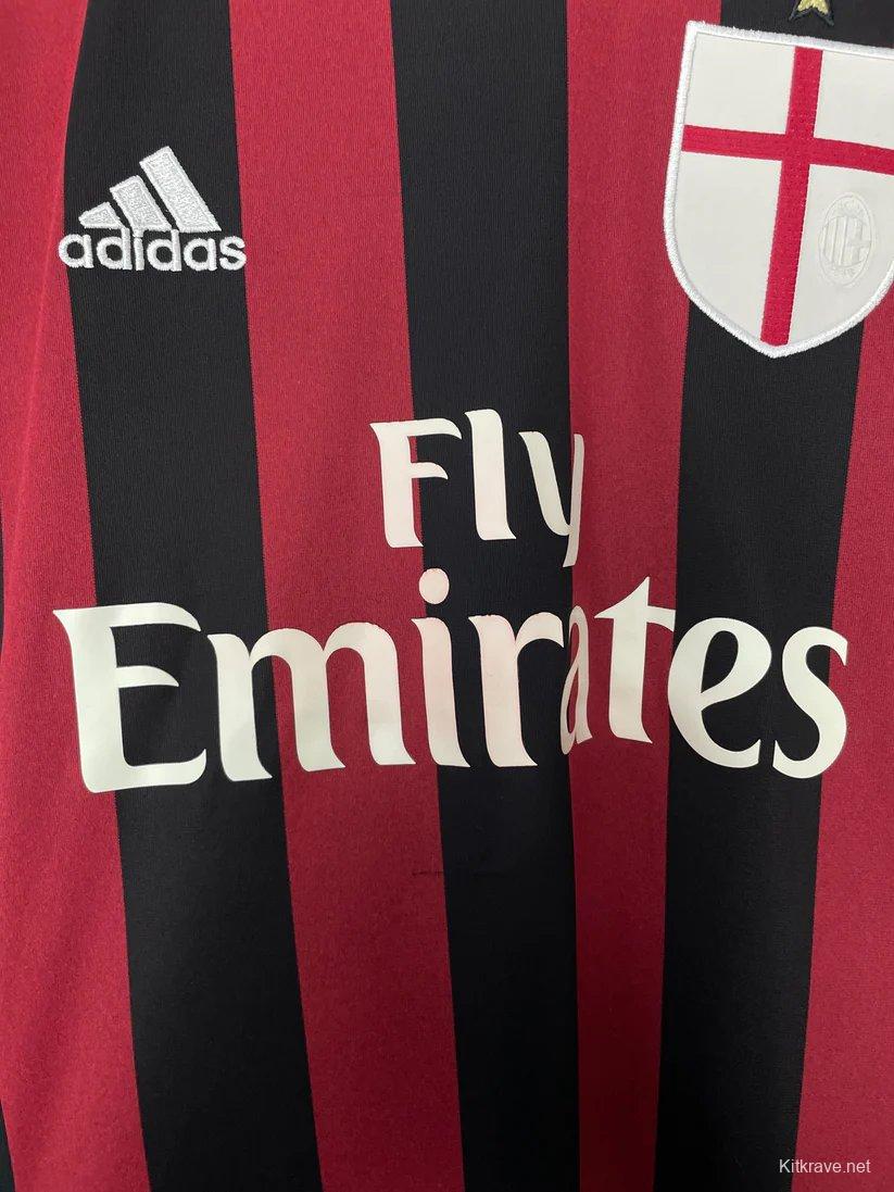 Retro 15/16 AC Milan Home Jersey