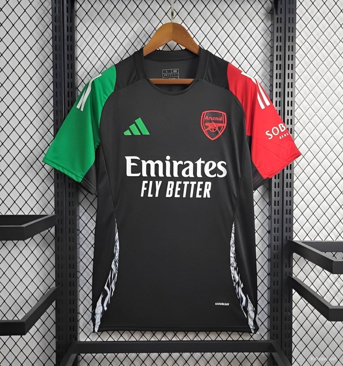 24/25 Arsenal TIRO Black Training Jersey