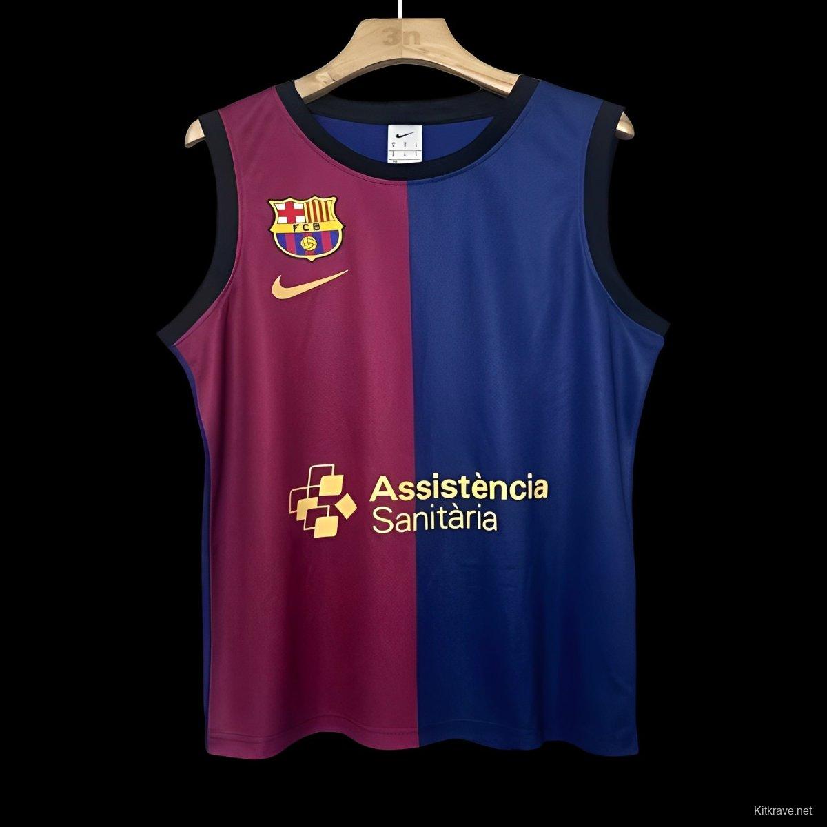 24/25 Barcelona Home Basketball Jersey