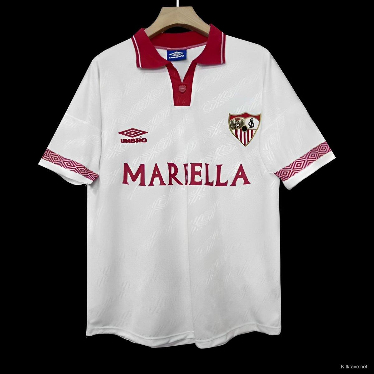 Retro 94/96 Sevilla Home Jersey