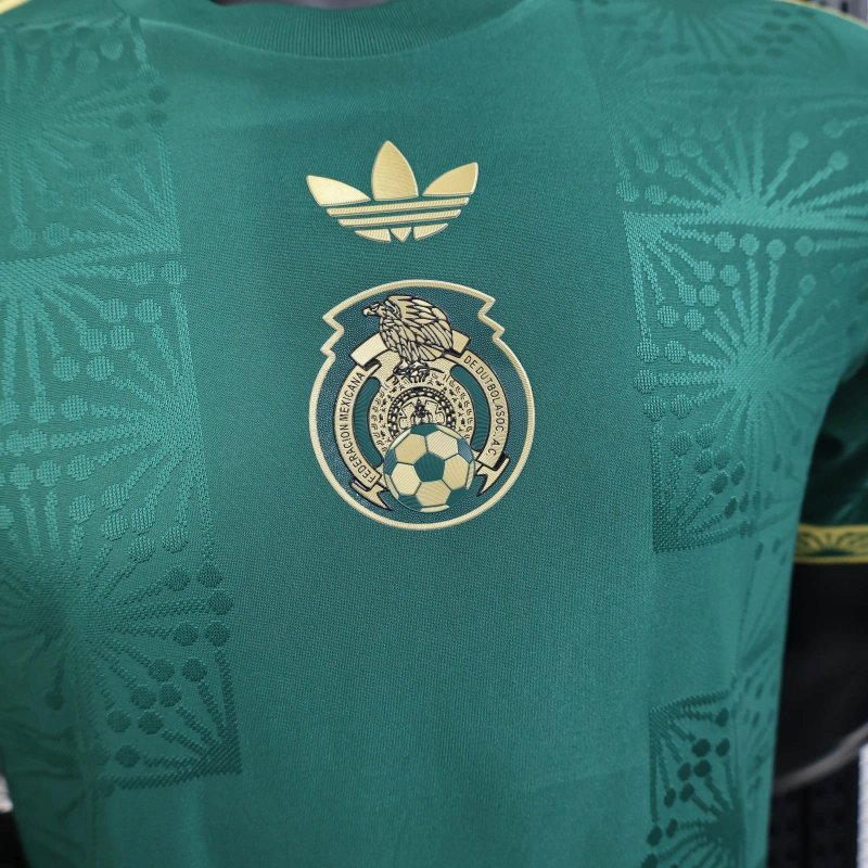 Player Version 2025 Mexico Gold Cup Green Special Jersey