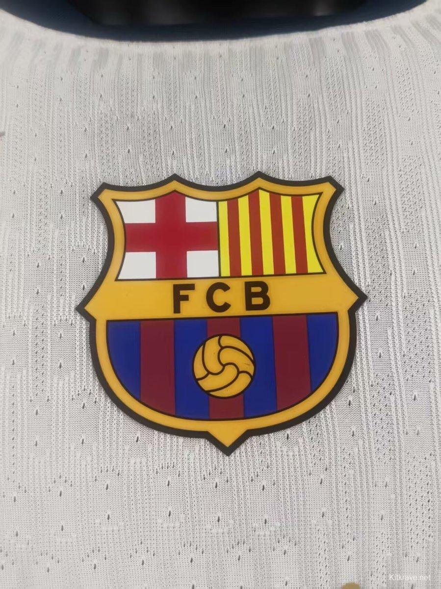 24/25 Barcelona x Travis Scott White Jersey