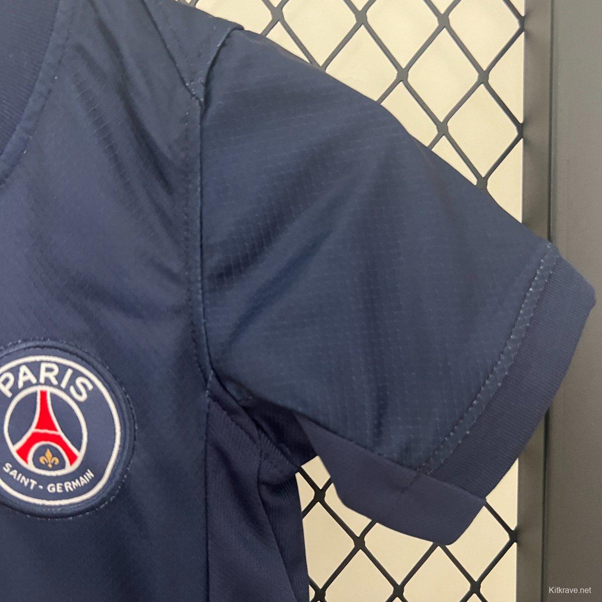 1 Star 24/25 Kids PSG Home Jersey