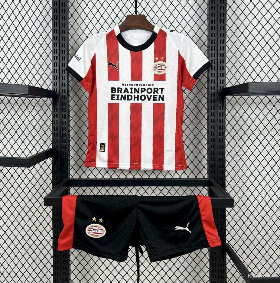 2025/26 Kids PSV Eindhoven Home Kit