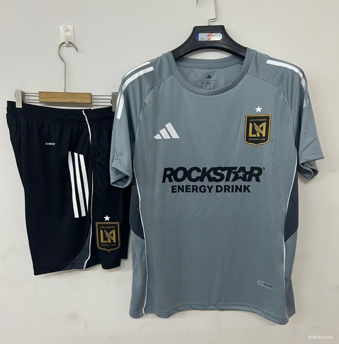 25/26 Los Angeles Training Jersey Gray+ Shorts