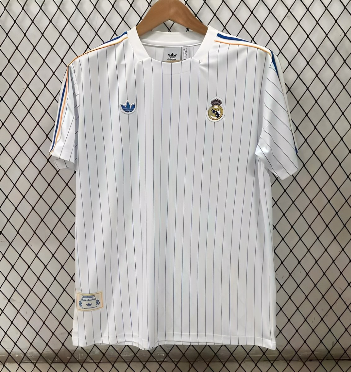 25/26 Real Madrid Adidas Original Terrace Icons WHITE Jersey