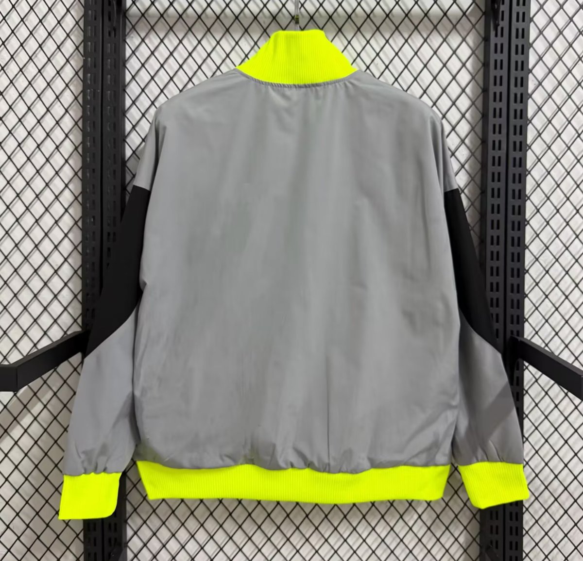 25/26 Sporting CP Grey Full Zipper Windbreaker