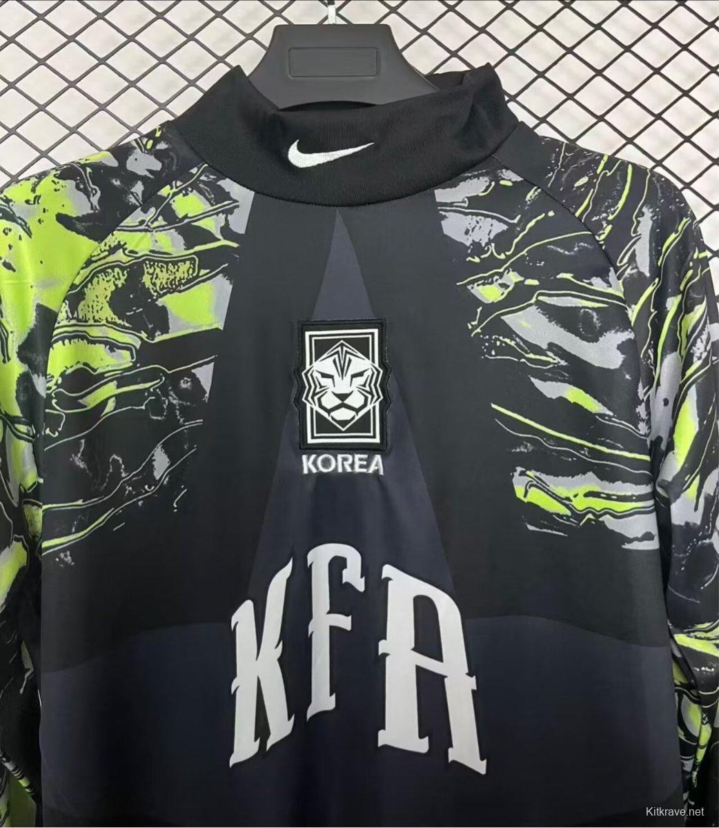 2026 South Korea Hollywood Goalkeeper Long Sleeve Jersey