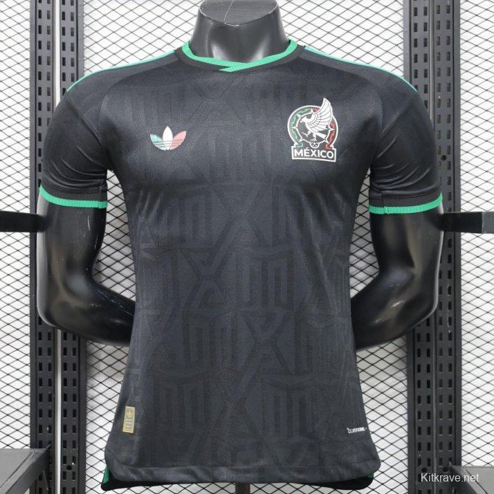 Player Version 2026 Mexico Black Dark Monogram Adidas Originals Special Edition Away Jersey