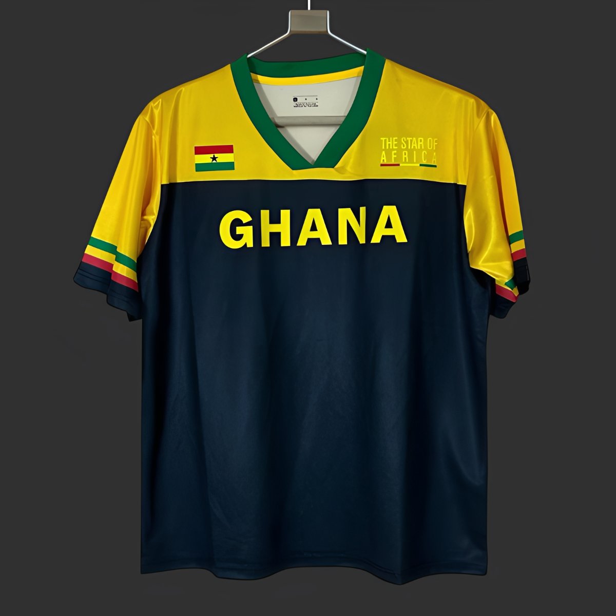 2026 Ghana Yellow Black The Star of Africa Jersey