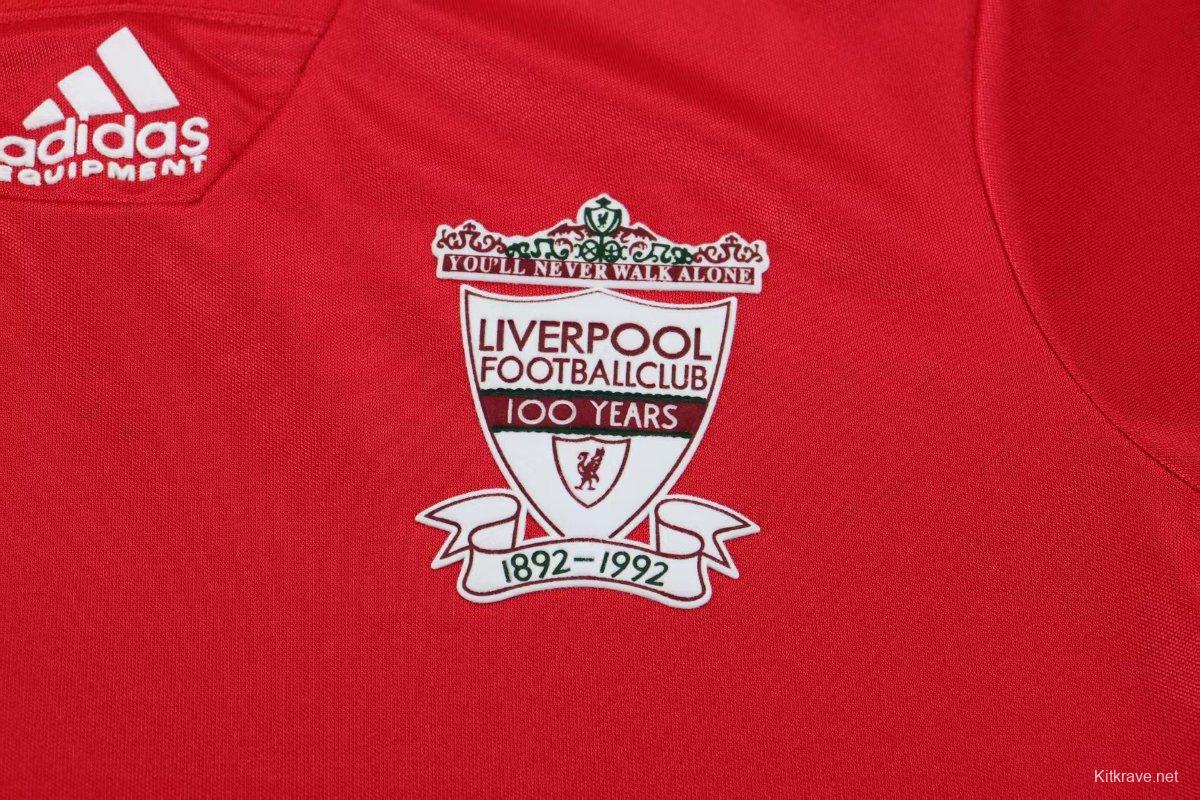 Retro 92/93 Kid Liverpool Home Jersey