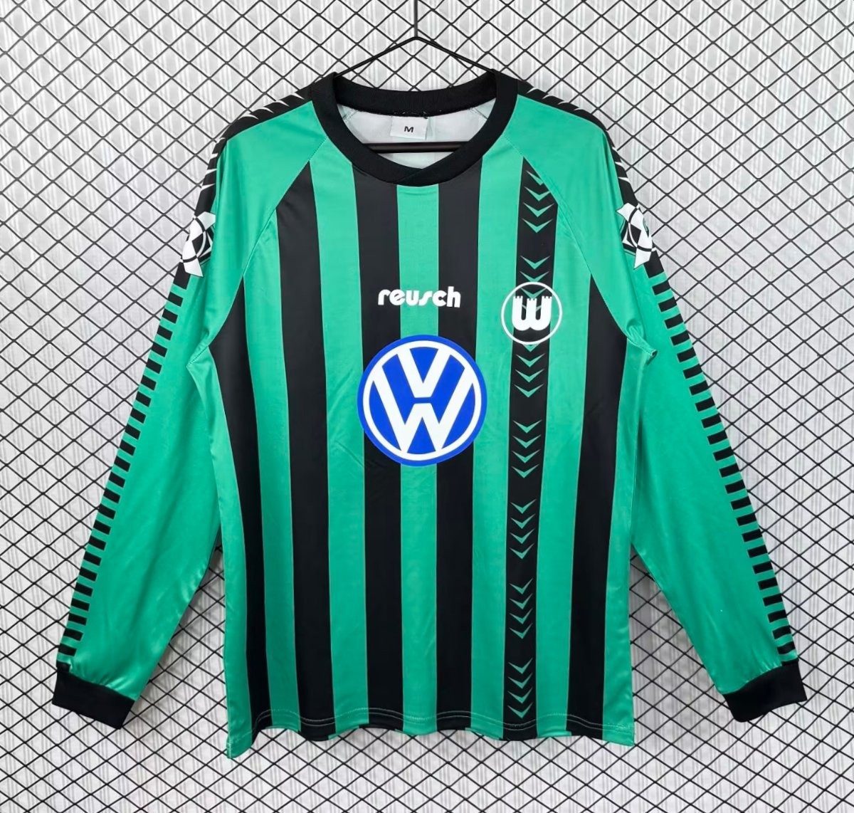 Retro 94/95 Wolfsburg Home Long Sleeve Jersey