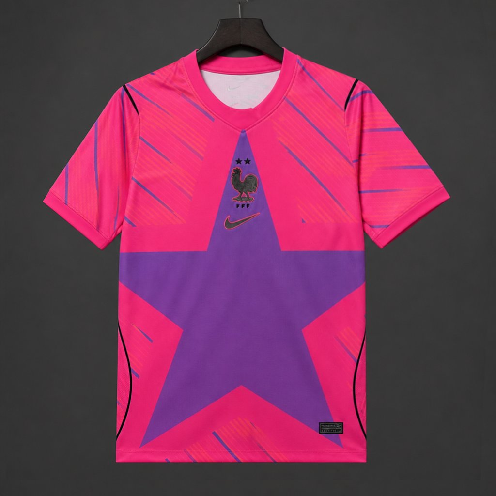 2026 France Pink Goalkeeper Jersey