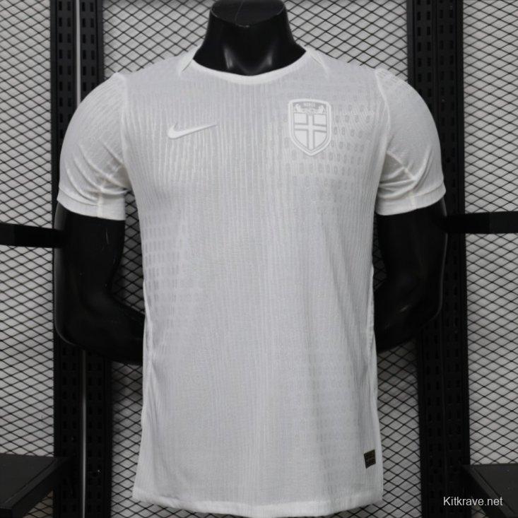 Player Version 2026 Norway White  Away Jersey