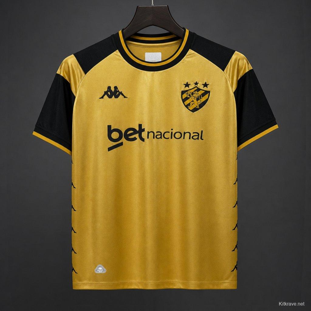 26/27 Sport Recife Away Metallic Gold Jersey