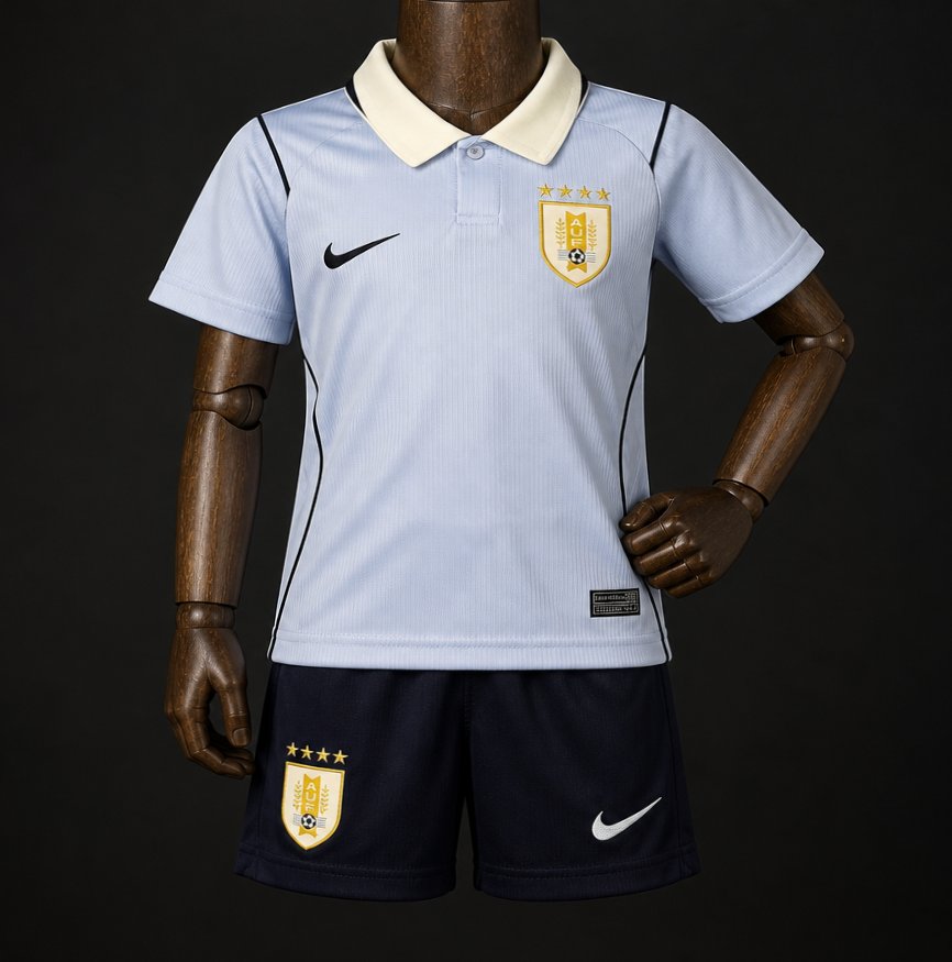 2026 Kids Uruguay Home Jersey