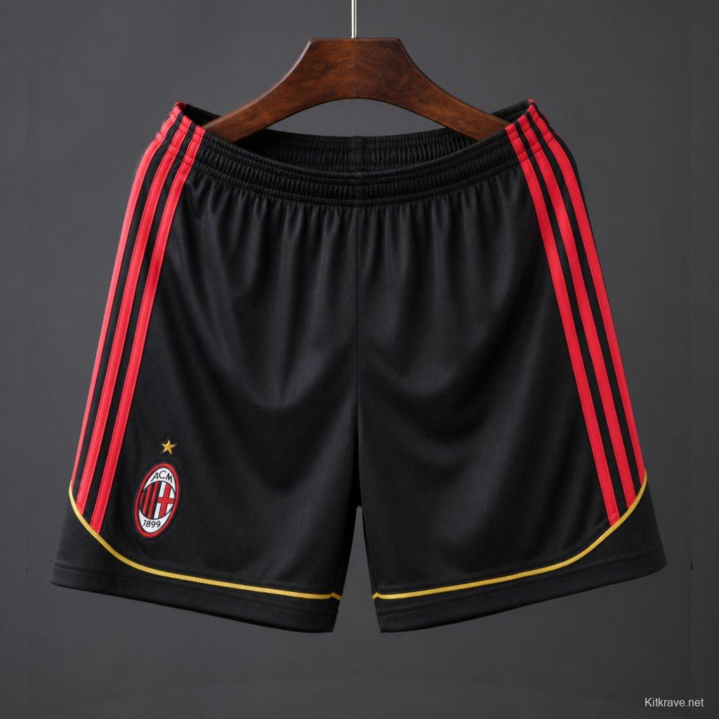 Retro 2006/07 AC Milan Home Shorts Soccer Jersey