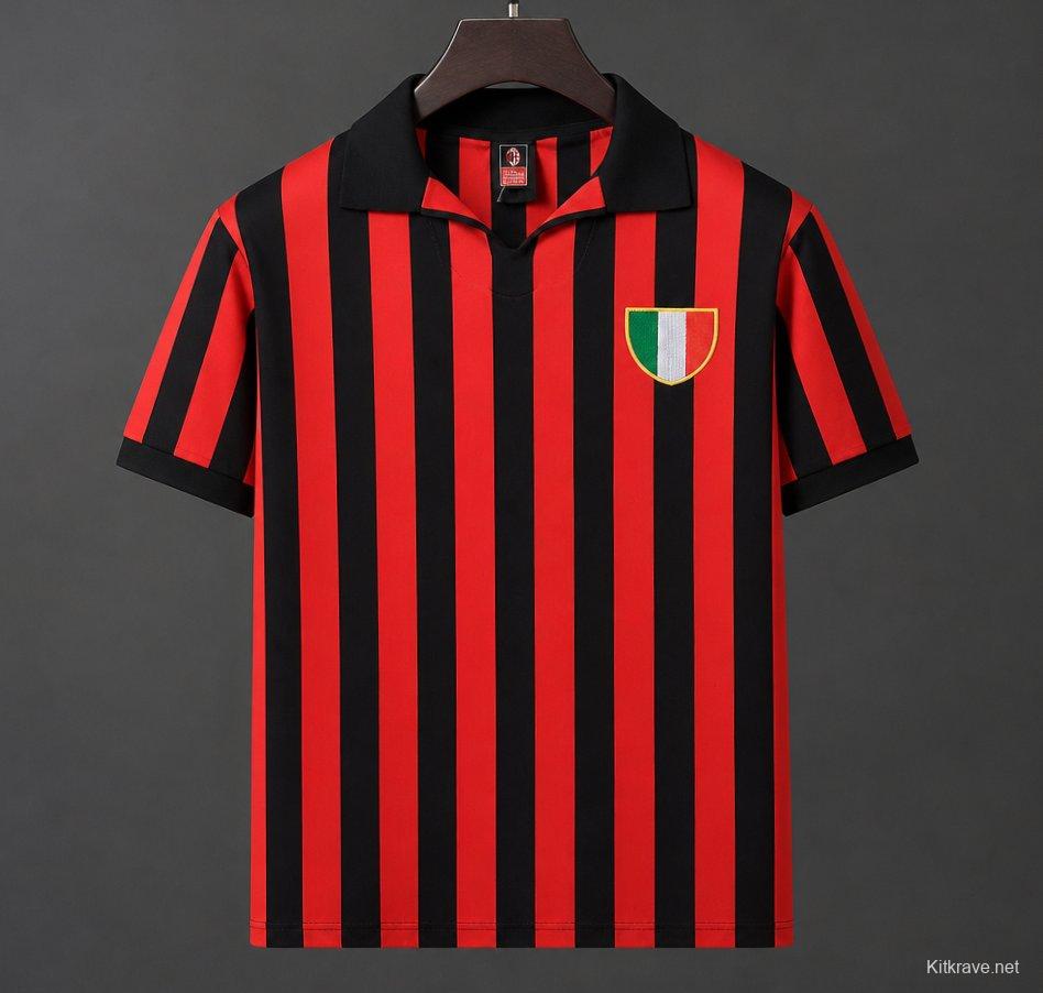 Retro 1963 AC Milan Home Jersey