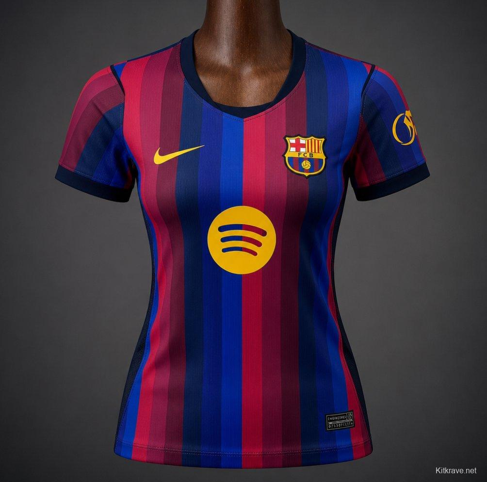26/27 Barcelona Home Women Jersey