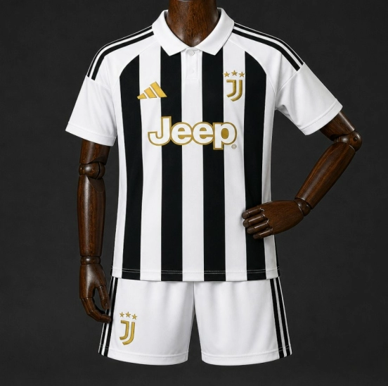 26/27 Kids Juventus Home Jersey