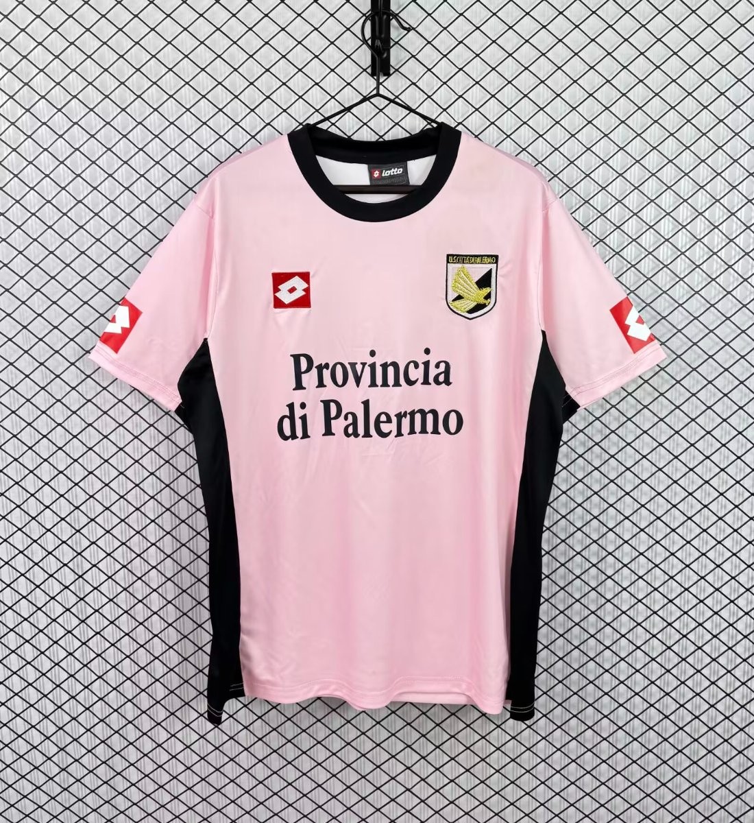 Retro 2004/06 U.S. Città di Palermo Pink & Black Home Jersey