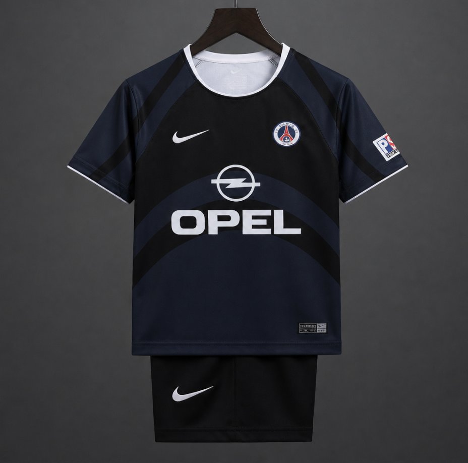Retro  Kids 01/02 PSG/Paris Saint-Germain Third Jersey