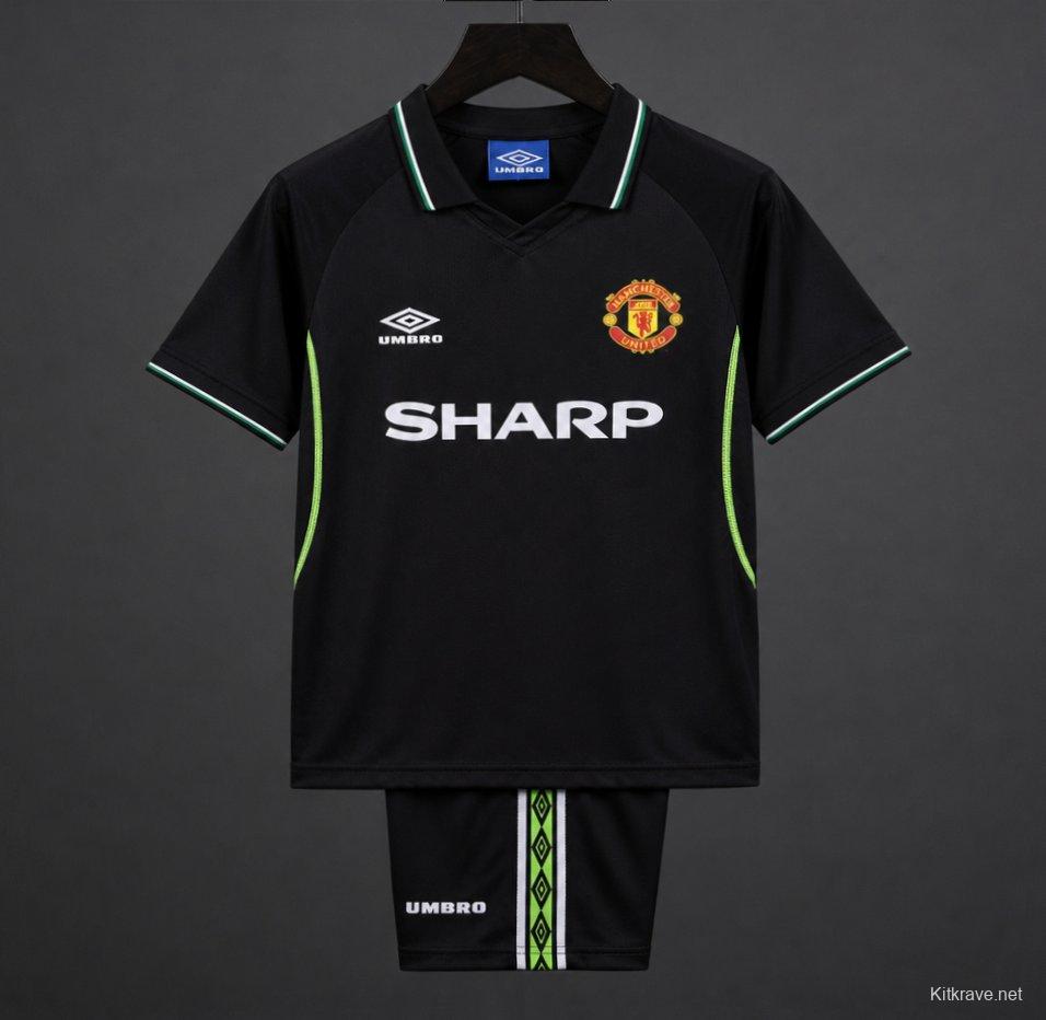 Retro Kids 98/99 Manchester United Third Jersey