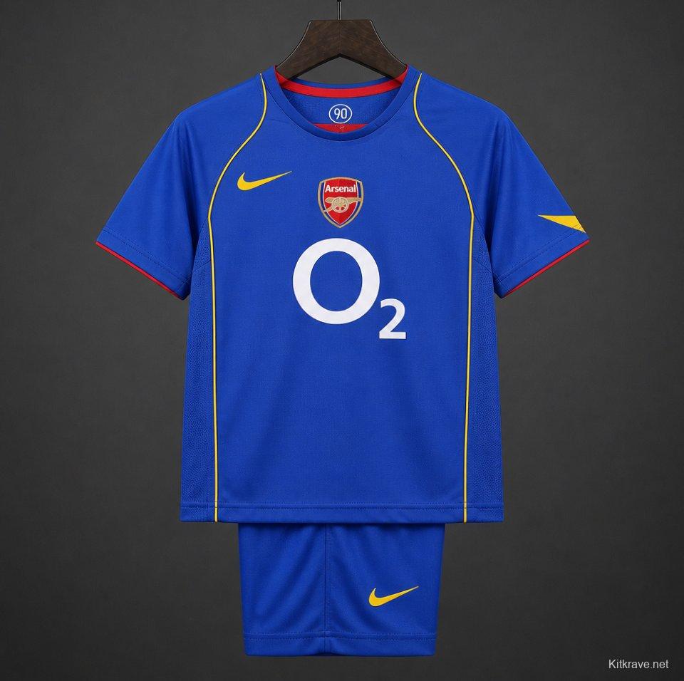 Retro Kids 04/05 Arsenal Away Jersey