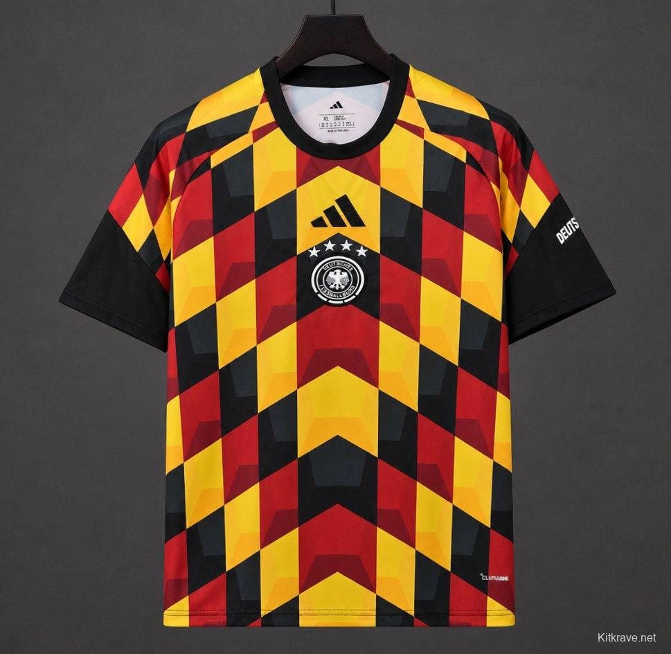 2026 Germany Black/Multi Pre-Match Jersey