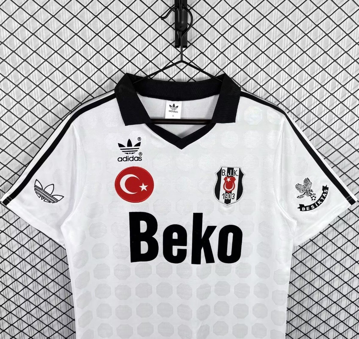 Retro 90/91 Besiktas Home Jersey