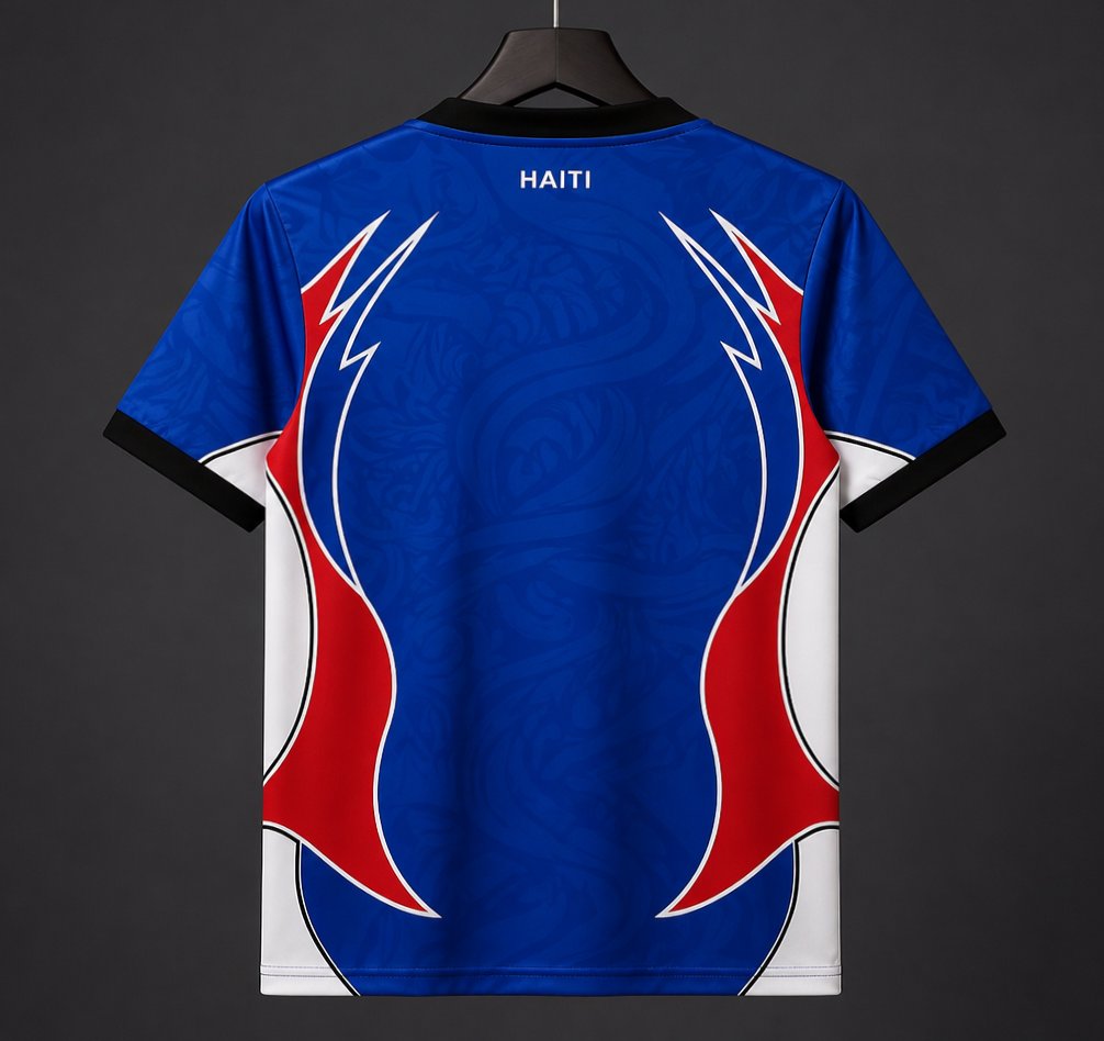 2026 Saeta Haiti Red Blue Special Jersey