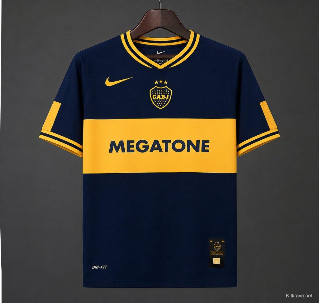 Retro 06/07 Boca Juniors Home Jersey