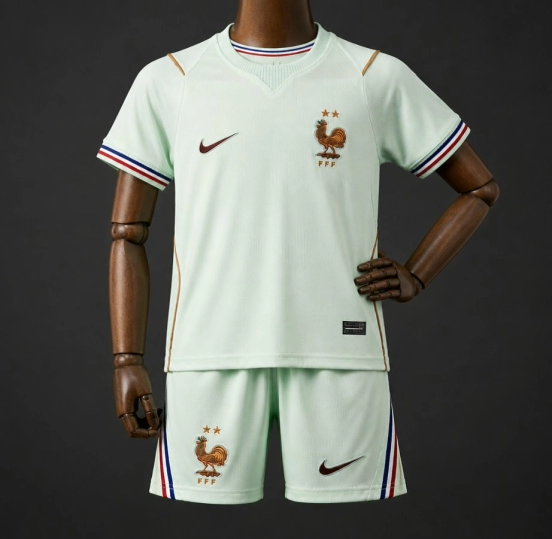2026 Kids France World Cup Away Kit