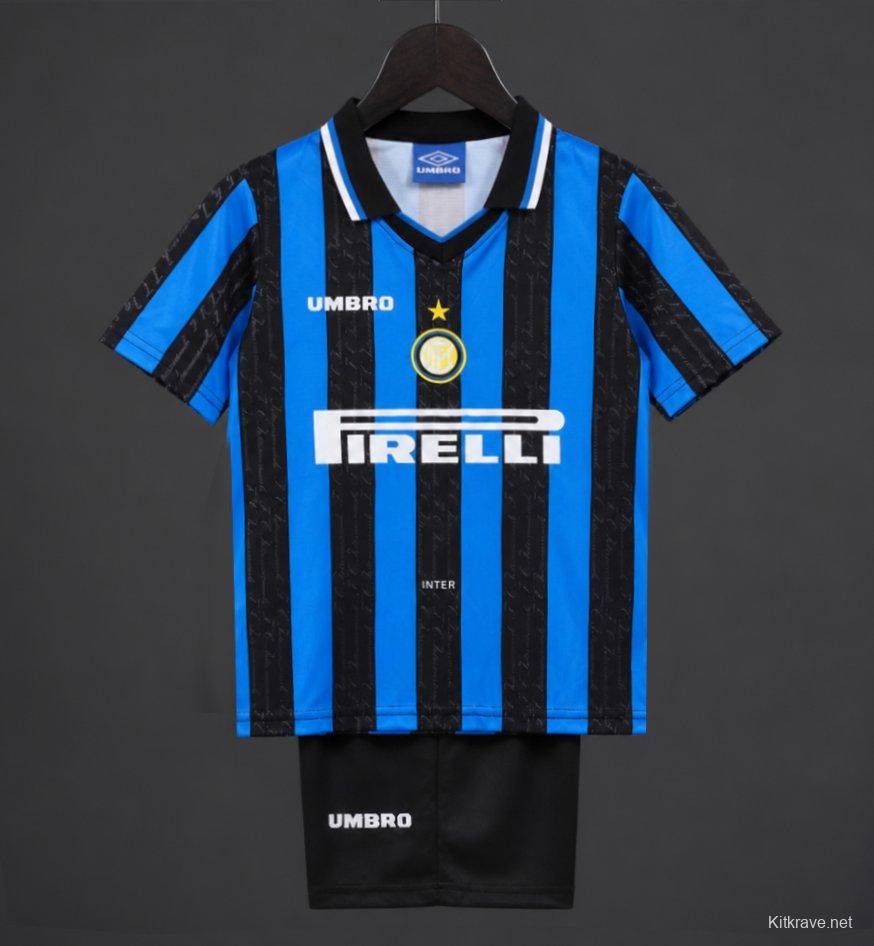Retro Kids 97/98 Inter Milan Home Jersey