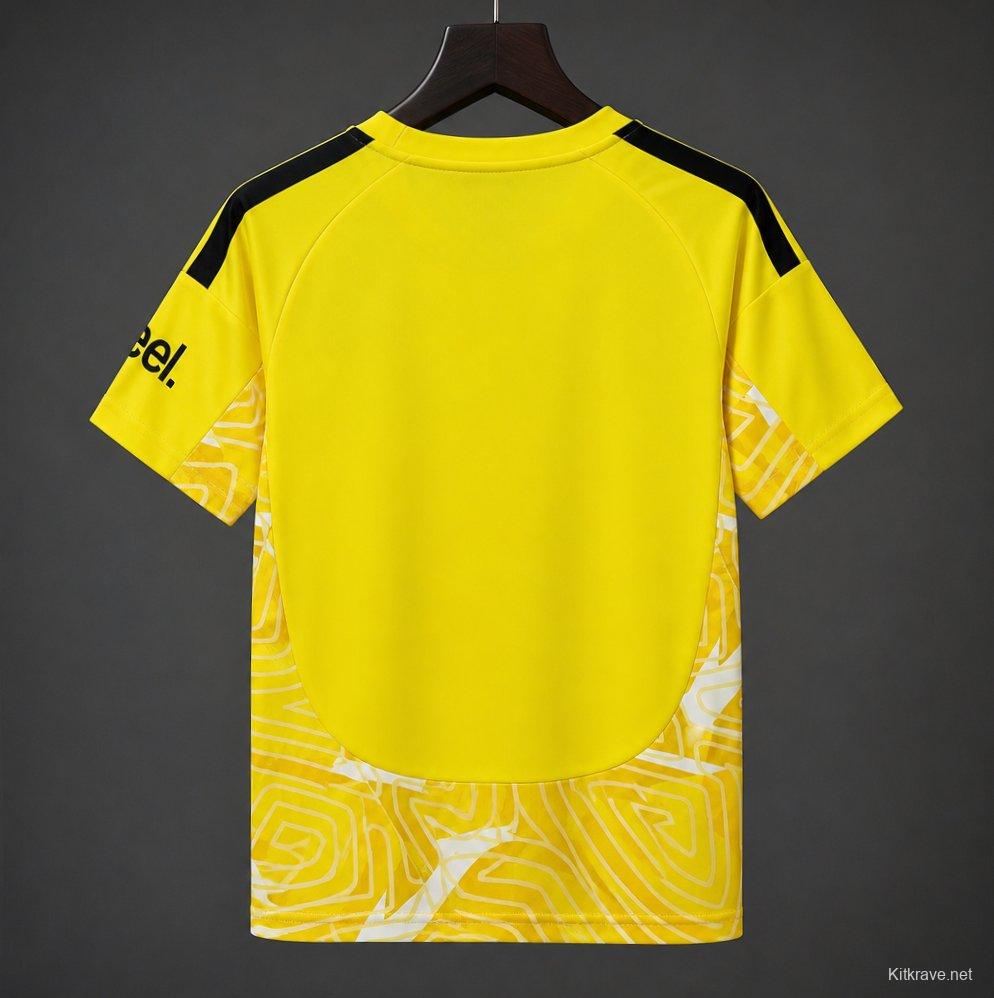 26/27 Arsenal Goalkeeper Yellow/White Jersey
